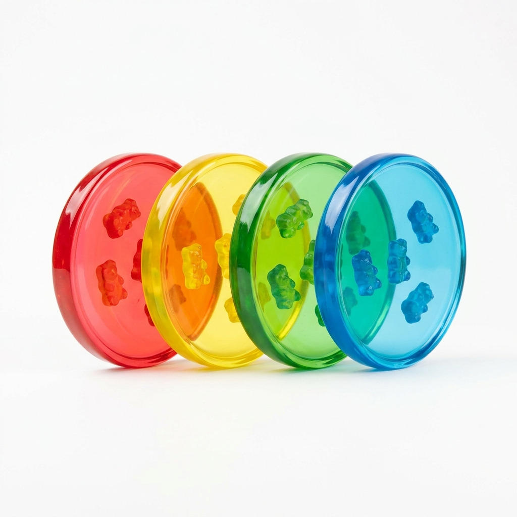 How to Make Jelly Resin Coasters With a Gummy Candy Look