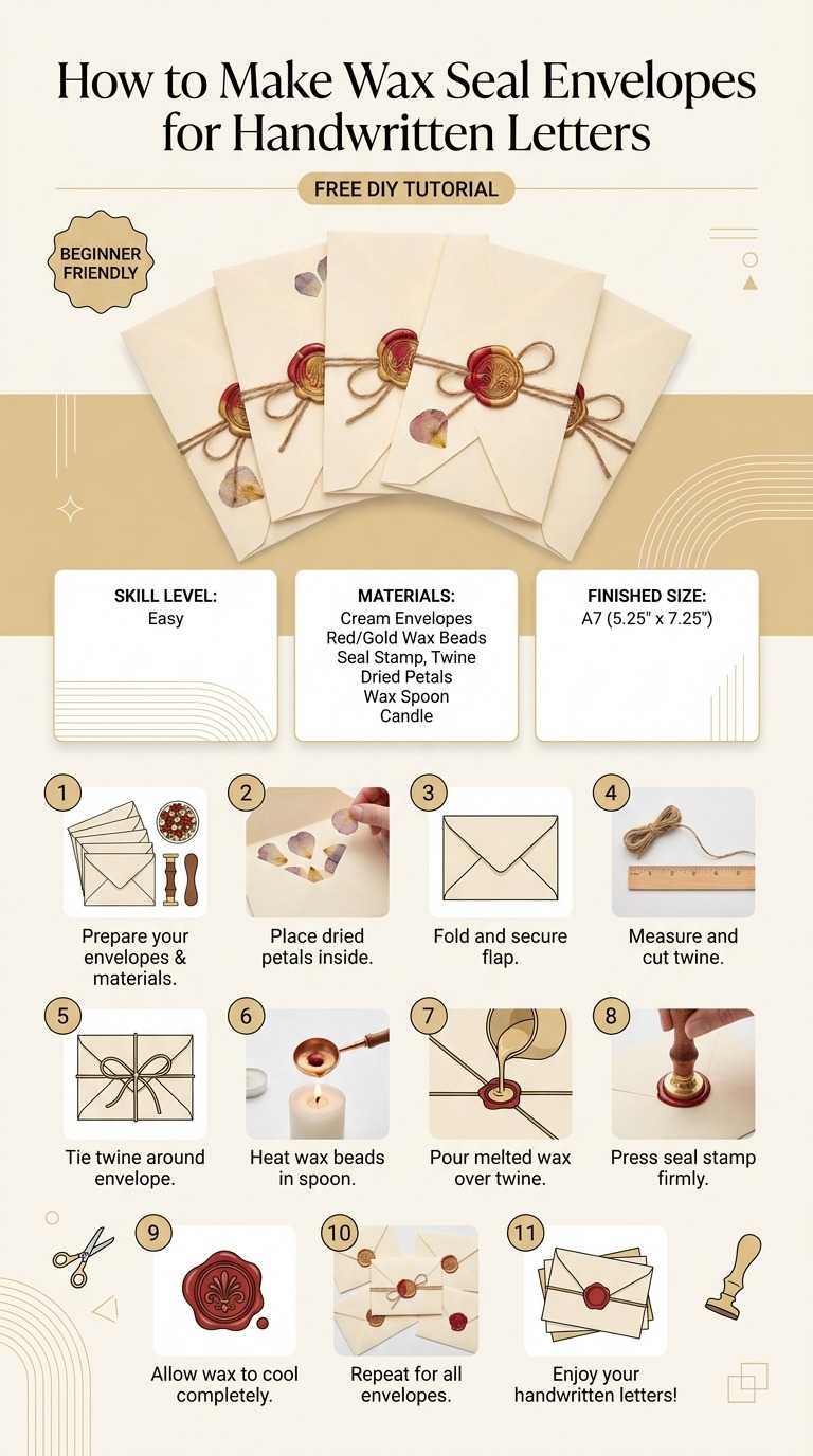 How to Make Wax Seal Envelopes for Handwritten Letters — An Easy DIY Anyone Can Do