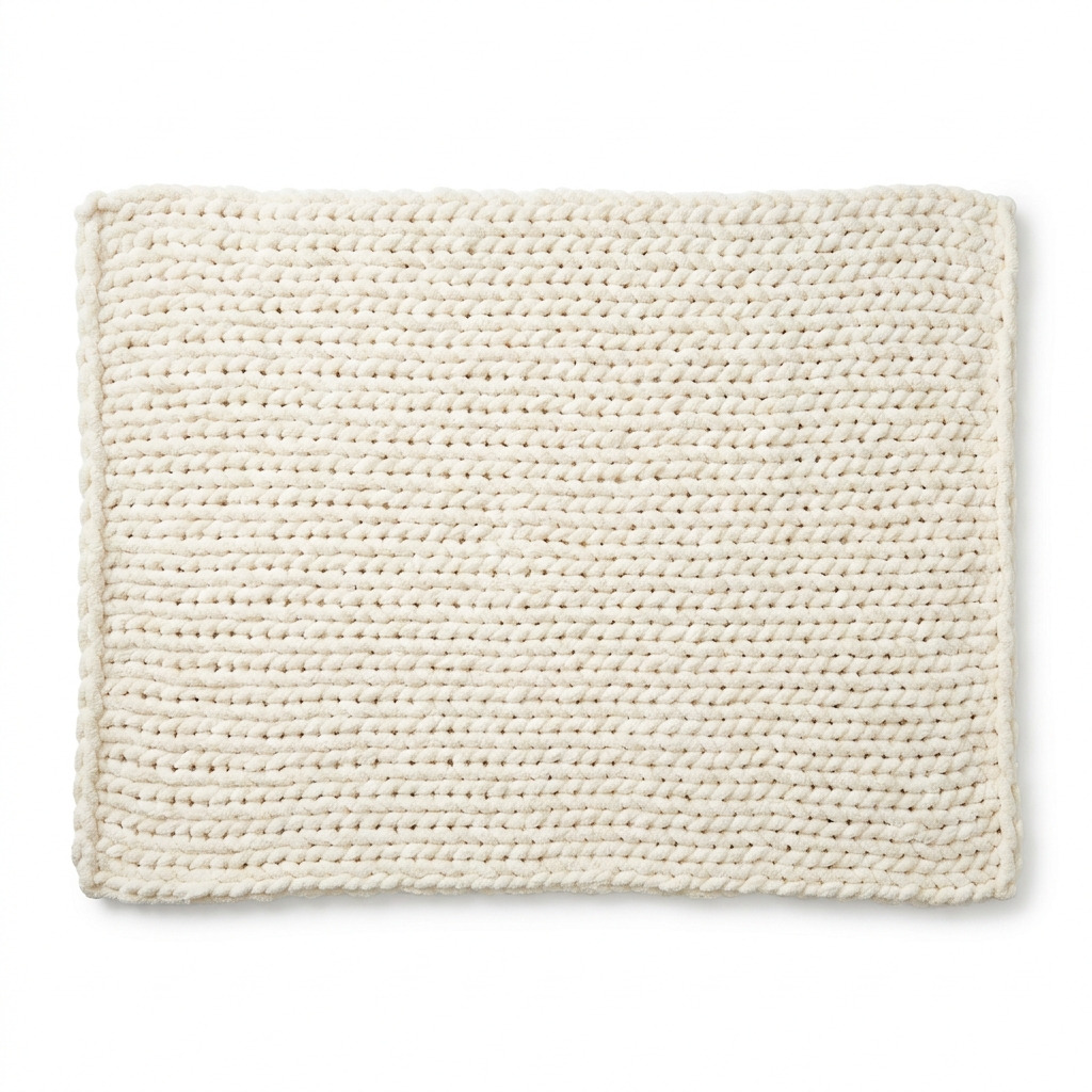 How to Make a Chunky Knit Blanket Using Only Your Hands