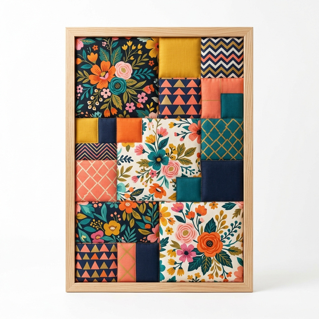 How to Make a DIY Fabric Wall Art — An Easy DIY Anyone Can Do