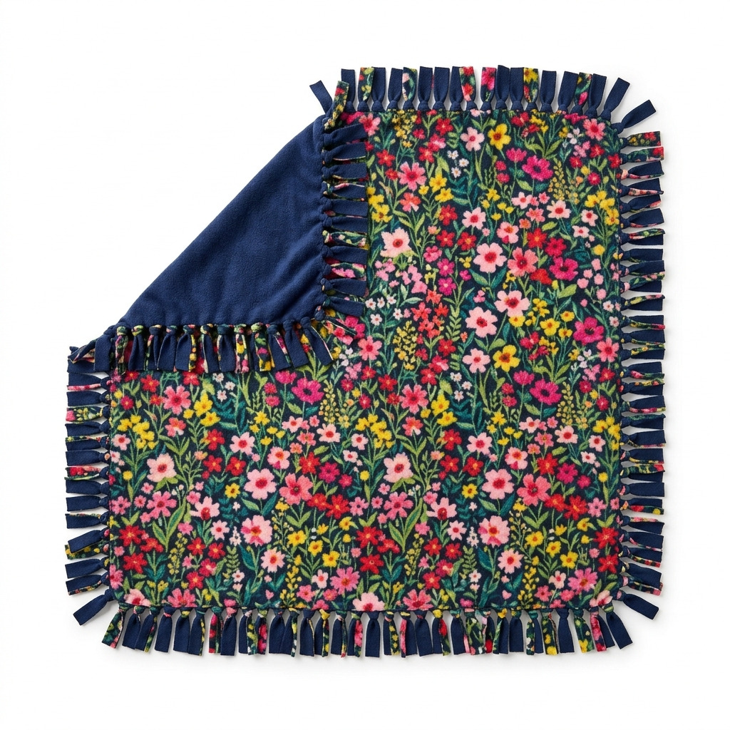 How to Make a DIY No-Sew Fleece Blanket — An Easy DIY Anyone Can Do