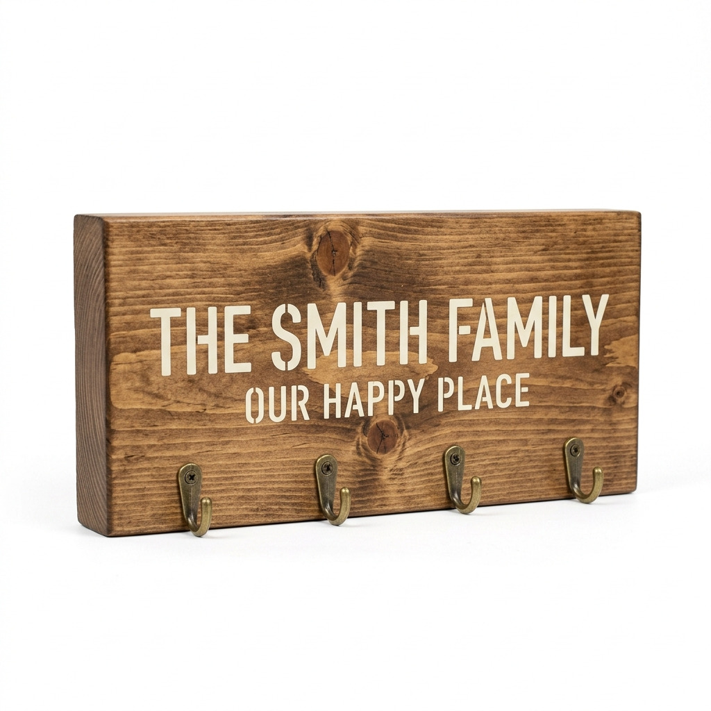 How to Make a DIY Personalized Key Holder — An Easy DIY Anyone Can Do