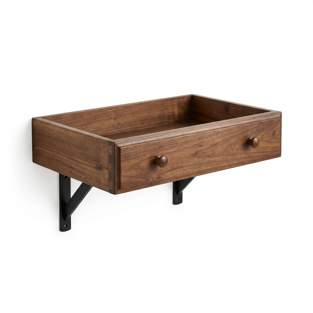 Transform an Old Drawer Into a Floating Wall Shelf — An Easy DIY Anyone Can Do