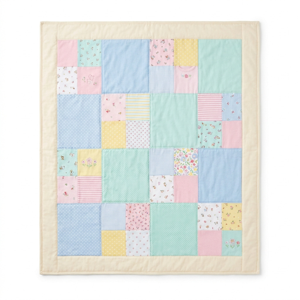 How to Turn Outgrown Baby Clothes Into a Keepsake Memory Quilt — An Easy DIY Anyone Can Do