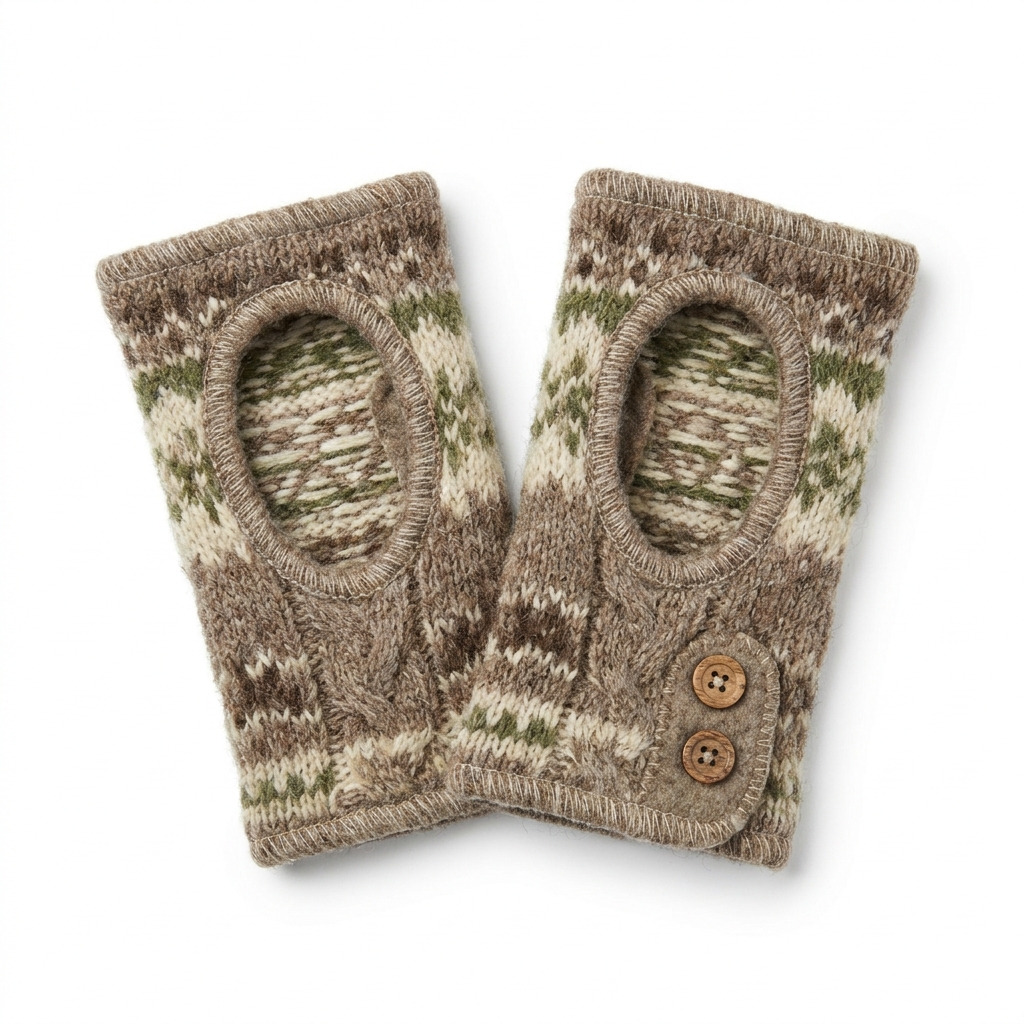 Turn an Old Wool Sweater Into Cozy Fingerless Gloves — An Easy DIY Anyone Can Do